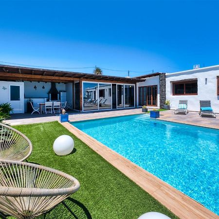 Villa Macher Piscina Y Bar Piscina Tías Zewnętrze zdjęcie