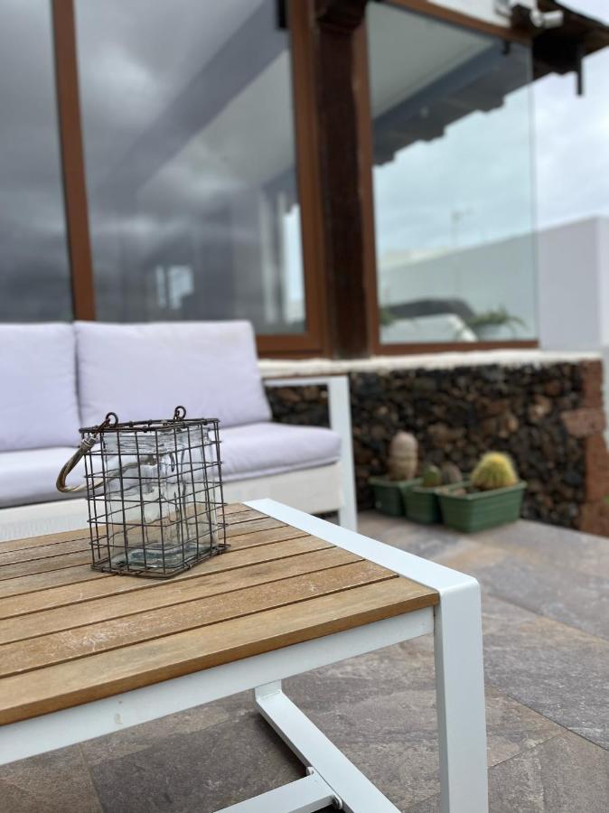 Villa Macher Piscina Y Bar Piscina Tías Zewnętrze zdjęcie