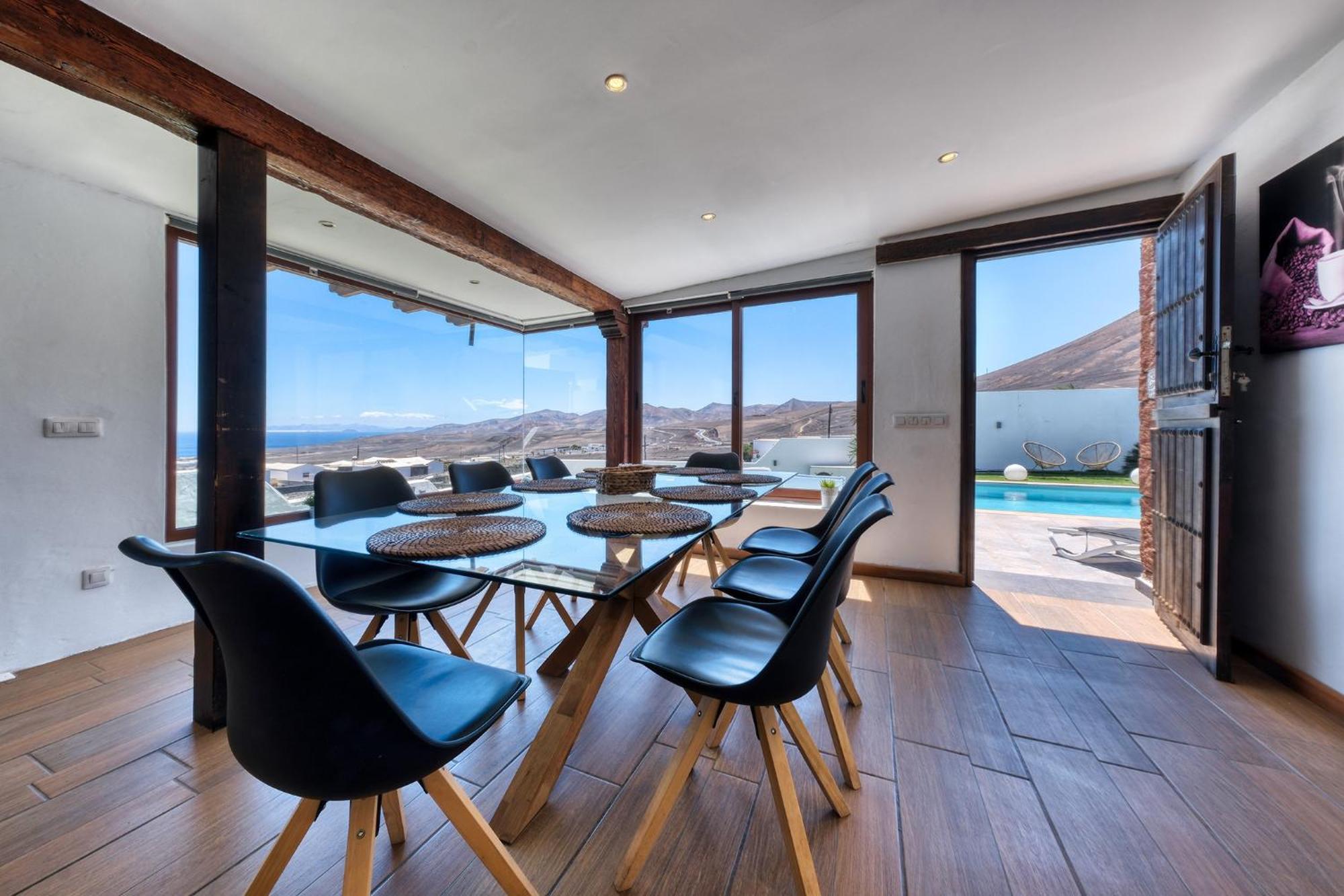 Villa Macher Piscina Y Bar Piscina Tías Zewnętrze zdjęcie