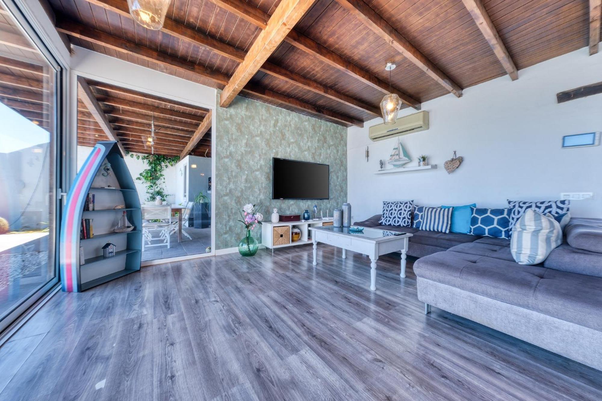 Villa Macher Piscina Y Bar Piscina Tías Zewnętrze zdjęcie