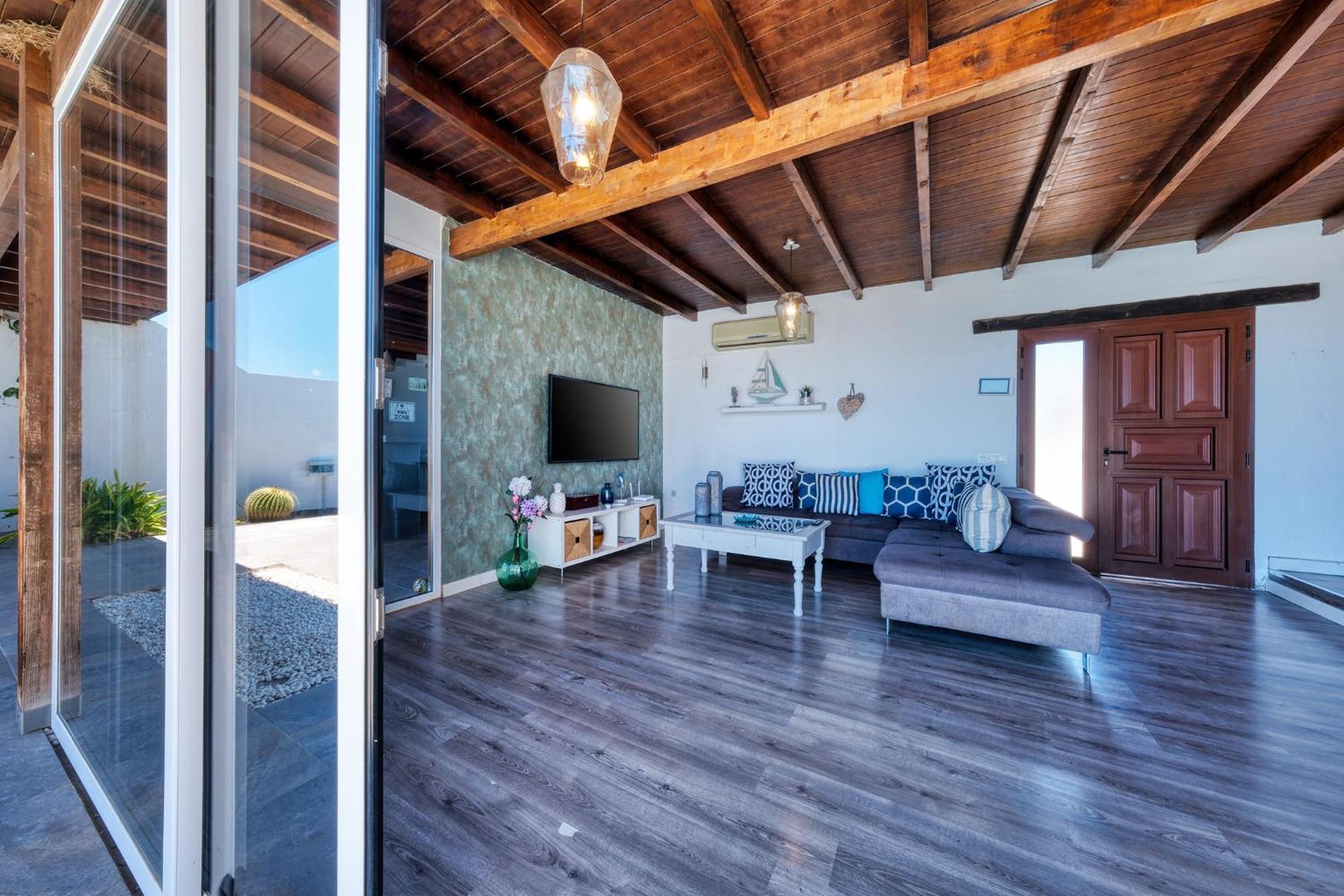 Villa Macher Piscina Y Bar Piscina Tías Zewnętrze zdjęcie
